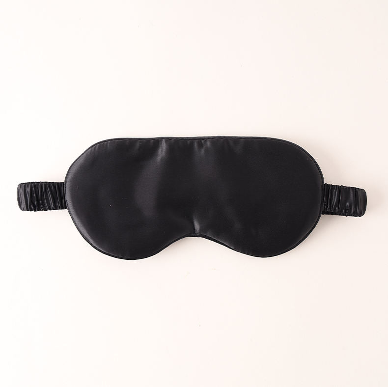 Mulberry Silk Slaapmasker – Verduisterend & Comfortabel – Zwart - Satijn