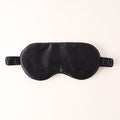 Mulberry Silk Slaapmasker – Verduisterend & Comfortabel – Zwart - Satijn