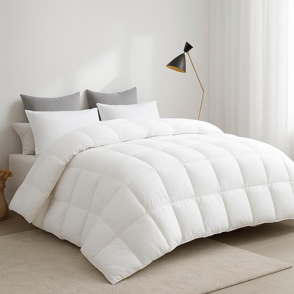 4 Seizoenen Dekbed – Wit | Warm & Ademend Comfort | Wasbaar & Hypoallergeen