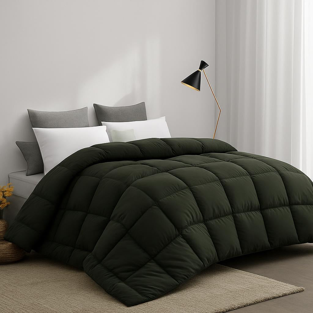 4 Seizoenen Dekbed – Groen | Perfecte Warmtebalans – Zacht, Ademend & Stil Slapen